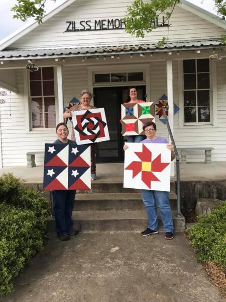 We hosted 12 women from the Shiner Heritage Quilt Guild